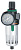 JONNESWAY JAZ-0533 47508 Фильтры (влагоотделители) с регулятором давления для пневмоинструмента, 3/8"