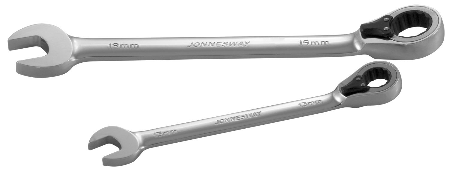 JONNESWAY W60119 48361 Ключ комбинированный трещоточный с реверсом, 19 мм