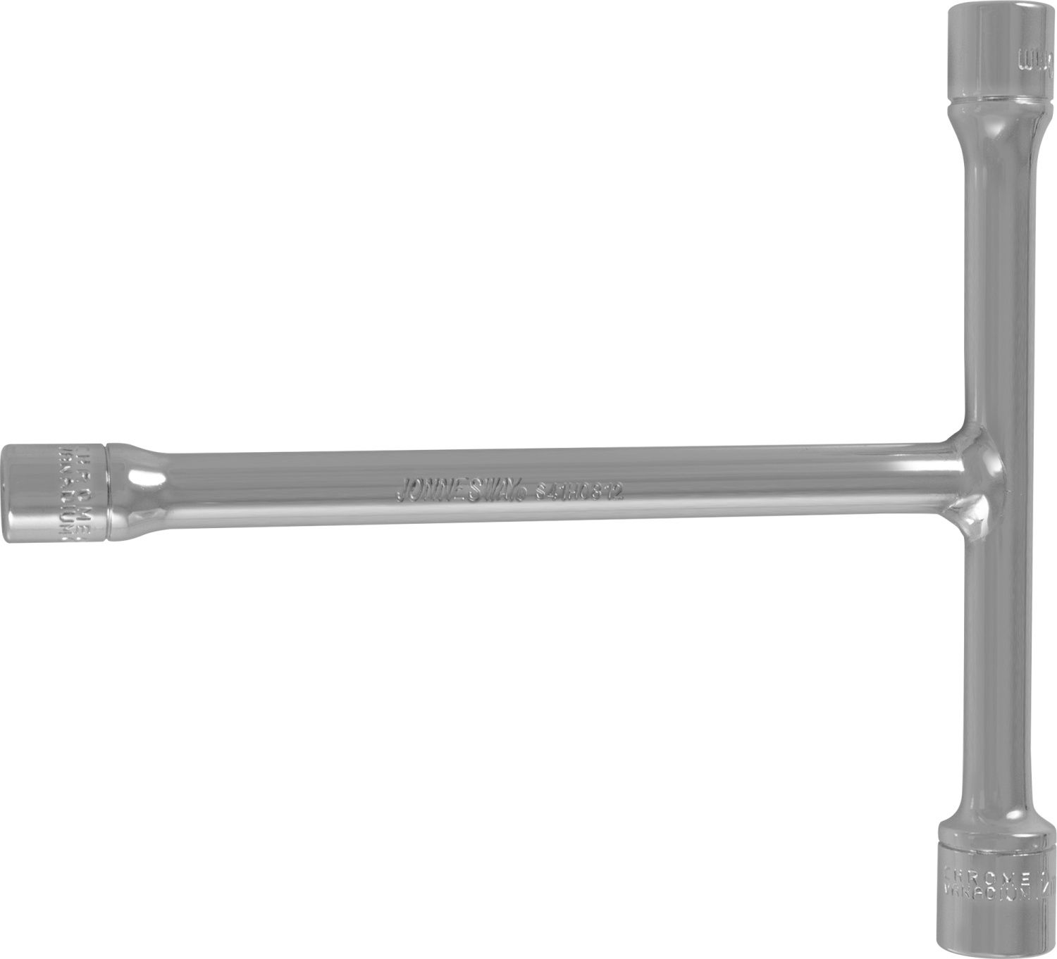 JONNESWAY S41H0812 47301 3-х сторонняя Т-образная ручка с торцевыми головками 8, 10, 12 мм, 140-130 мм