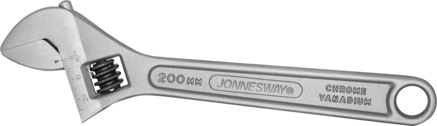 JONNESWAY W27AS8 48043 Ключ разводной, 0-24 мм,  L-200 мм