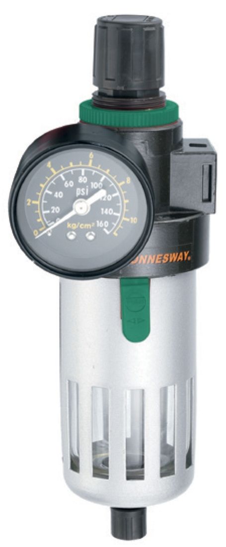 JONNESWAY JAZ-0532 47507 Фильтры (влагоотделители) с регулятором давления для пневмоинструмента, 1/4"