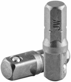 JONNESWAY D125ADP14 46343 D125ADP14 Переходник для механизированного инструмента 1/4"HDRх1/4"DR, 25мм