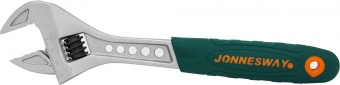 JONNESWAY W27AT10 48047 Ключ разводной эргономичный с пластиковой ручкой, 0-29 мм, L-250 мм