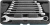 JONNESWAY W84108S 48913 Набор ключей гаечных комбинированных с профилем SUPER TECH в кейсе, 8-19 мм, 8 предметов