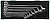 JONNESWAY W23108ST 48172 Набор ключей накидных 75-гр., 6-22 мм, 8 предметов (ложемент)