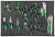 JONNESWAY P82714SV 49293 Набор шарнирно-губцевого инструмента. 14 предметов в EVA ложементе 560х400 мм.