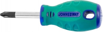 JONNESWAY D71P238 49952 Отвертка стержневая крестовая ANTI-SLIP GRIP, PH2х38 мм