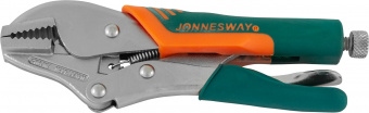 JONNESWAY P30M07C 48309 Ручные тиски "струбцина", 7", с прорезиненными ручками