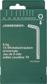 JONNESWAY H07M09S 47098 Комплект угловых ключей Torx