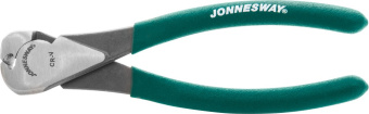 JONNESWAY P6106 46500 P6106 Кусачки торцевые с ПВХ рукоятками, 160 мм