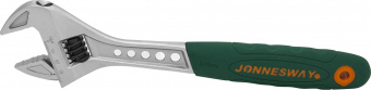 JONNESWAY W27AT12 48048 Ключ разводной эргономичный с пластиковой ручкой, 0-34 мм, L-300 мм