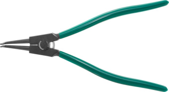 JONNESWAY P18012D 46494 P18012D Щипцы загнутые 90° с фиксатором для стопорных колец, разжим, 85-170 мм, 3.5-4.0 мм, 400 мм