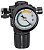 JONNESWAY ACC-608 47569 Регулятор воздуха с манометром для "Краскопульта системы HVLP"