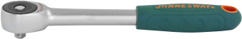 JONNESWAY R6603 46298 R6603 Рукоятка трещоточная ротационная со сквозным приводом 3/8"DR, 60 зубца, 240 мм