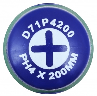 JONNESWAY D71P4200 49117 Отвертка ANTI-SLIP GRIP РН4х200 мм.